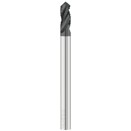 Fullerton Tool 3-Flute - 90 Degree Point - 5566 MATRX Poly Drills, FC1, RH Spiral, Notched, Standard,  25306